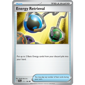 Energy Retrieval 171/198 Pokemon TCG Scarlet & Violet Scarlet & Violet