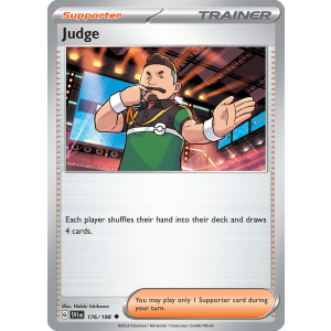 Judge 176/198 Pokemon TCG Scarlet & Violet Scarlet & Violet