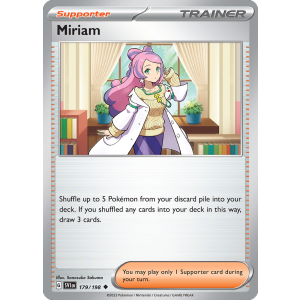 Miriam 179/198 Pokemon TCG Scarlet & Violet Scarlet & Violet