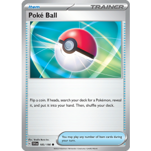 Poké Ball 185/198 Pokemon TCG Scarlet & Violet Scarlet & Violet