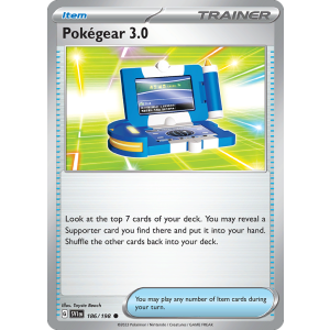 Pokégear 3.0 186/198 Pokemon TCG Scarlet & Violet Scarlet & Violet