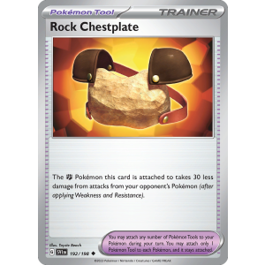 Rock Chestplate 192/198 Pokemon TCG Scarlet & Violet Scarlet & Violet