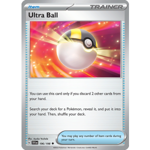 Ultra Ball 196/198 Pokemon TCG Scarlet & Violet Scarlet & Violet