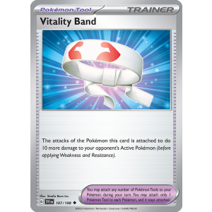 Vitality Band 197/198 Pokemon TCG Scarlet & Violet Scarlet & Violet