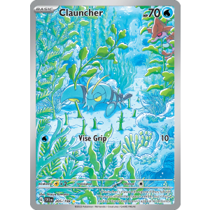 Illustration Rare Clauncher 205/198 Pokemon TCG Scarlet & Violet Scarlet & Violet