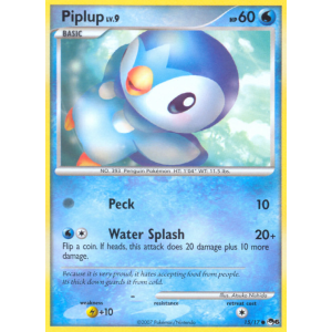 Piplup 15/17 Pokemon TCG POP POP Series 6