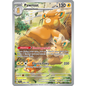 Illustration Rare Pawmot 209/198 Pokemon TCG Scarlet & Violet Scarlet & Violet