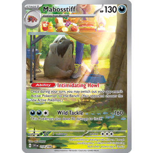 Illustration Rare Mabosstiff 218/198 Pokemon TCG Scarlet & Violet Scarlet & Violet