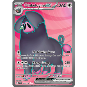 Ultra Rare Oinkologne ex 234/198 Pokemon TCG Scarlet & Violet Scarlet & Violet