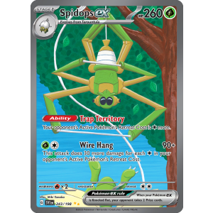 Special Illustration Rare Spidops ex 243/198 Pokemon TCG Scarlet & Violet Scarlet & Violet