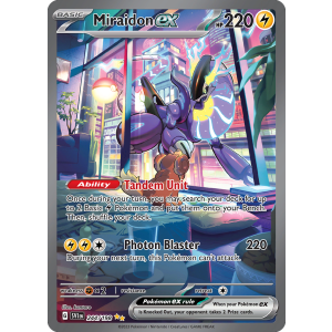 Special Illustration Rare Miraidon ex 244/198 Pokemon TCG Scarlet & Violet Scarlet & Violet