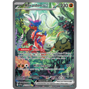 Special Illustration Rare Koraidon ex 247/198 Pokemon TCG Scarlet & Violet Scarlet & Violet