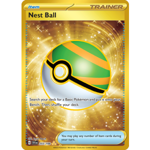 Hyper Rare Nest Ball 255/198 Pokemon TCG Scarlet & Violet Scarlet & Violet