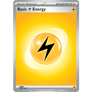 Basic Lightning Energy 4/8 Pokemon TCG Scarlet & Violet Scarlet & Violet Energies