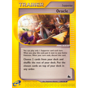 Oracle 138/144 Pokemon TCG E-Card Skyridge