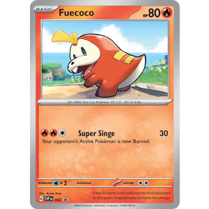 Promo Fuecoco 2/102 Pokemon TCG Scarlet & Violet Scarlet & Violet Black Star Promos