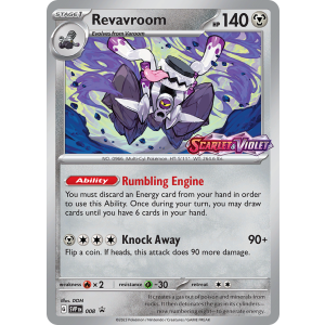 Promo Revavroom 8/102 Pokemon TCG Scarlet & Violet Scarlet & Violet Black Star Promos