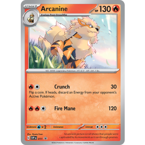 Promo Arcanine 11/102 Pokemon TCG Scarlet & Violet Scarlet & Violet Black Star Promos