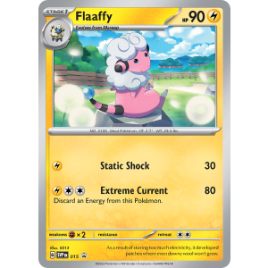 Promo Flaaffy 15/102 Pokemon TCG Scarlet & Violet Scarlet & Violet Black Star Promos