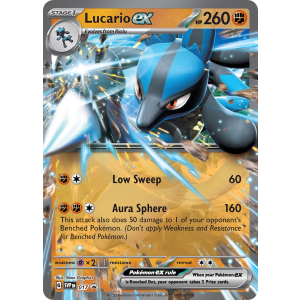 Promo Lucario ex 17/102 Pokemon TCG Scarlet & Violet Scarlet & Violet Black Star Promos