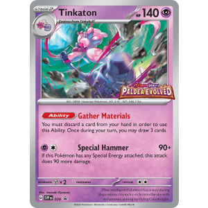 Promo Tinkaton 20/102 Pokemon TCG Scarlet & Violet Scarlet & Violet Black Star Promos