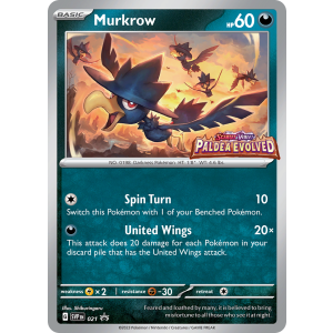 Promo Murkrow 21/102 Pokemon TCG Scarlet & Violet Scarlet & Violet Black Star Promos