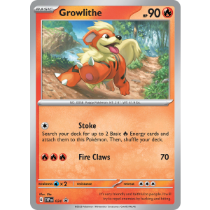 Promo Growlithe 24/102 Pokemon TCG Scarlet & Violet Scarlet & Violet Black Star Promos