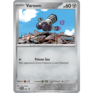 Promo Varoom 26/102 Pokemon TCG Scarlet & Violet Scarlet & Violet Black Star Promos