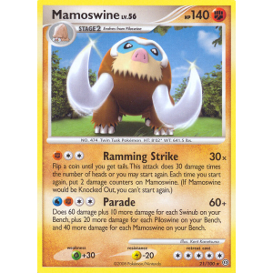 Mamoswine 21/100 Pokemon TCG Diamond & Pearl Stormfront