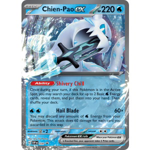 Promo Chien-Pao ex 30/102 Pokemon TCG Scarlet & Violet Scarlet & Violet Black Star Promos