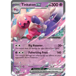 Promo Tinkaton ex 31/102 Pokemon TCG Scarlet & Violet Scarlet & Violet Black Star Promos