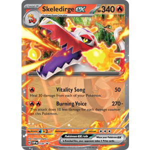 Promo Skeledirge ex 34/102 Pokemon TCG Scarlet & Violet Scarlet & Violet Black Star Promos