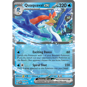 Promo Quaquaval ex 35/102 Pokemon TCG Scarlet & Violet Scarlet & Violet Black Star Promos