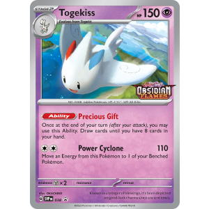 Promo Togekiss 38/102 Pokemon TCG Scarlet & Violet Scarlet & Violet Black Star Promos