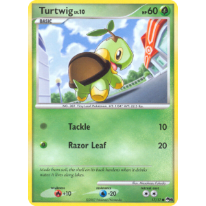 Turtwig 17/17 Pokemon TCG POP POP Series 6