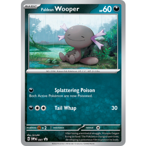 Promo Paldean Wooper 41/102 Pokemon TCG Scarlet & Violet Scarlet & Violet Black Star Promos