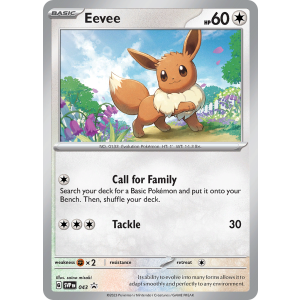 Promo Eevee 43/102 Pokemon TCG Scarlet & Violet Scarlet & Violet Black Star Promos