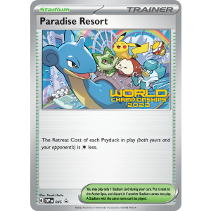 Promo Paradise Resort 45/102 Pokemon TCG Scarlet & Violet Scarlet & Violet Black Star Promos