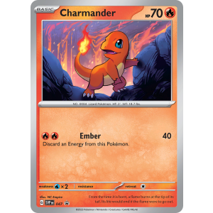 Promo Charmander 47/102 Pokemon TCG Scarlet & Violet Scarlet & Violet Black Star Promos