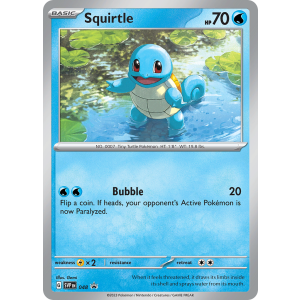 Promo Squirtle 48/102 Pokemon TCG Scarlet & Violet Scarlet & Violet Black Star Promos