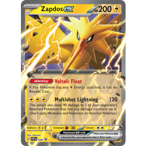 Promo Zapdos ex 49/102 Pokemon TCG Scarlet & Violet Scarlet & Violet Black Star Promos