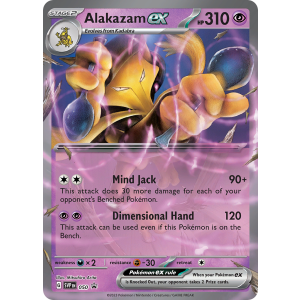 Promo Alakazam ex 50/102 Pokemon TCG Scarlet & Violet Scarlet & Violet Black Star Promos