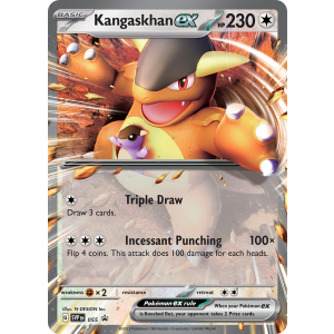 Promo Kangaskhan ex 55/102 Pokemon TCG Scarlet & Violet Scarlet & Violet Black Star Promos