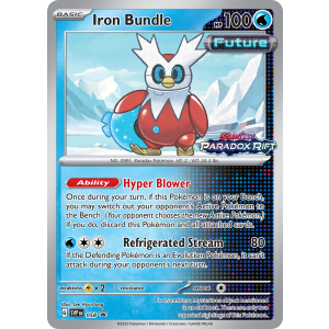 Promo Iron Bundle 58/102 Pokemon TCG Scarlet & Violet Scarlet & Violet Black Star Promos