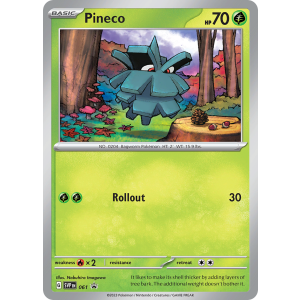 Promo Pineco 61/102 Pokemon TCG Scarlet & Violet Scarlet & Violet Black Star Promos