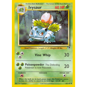 Ivysaur 47/110 Pokemon TCG Other Legendary Collection