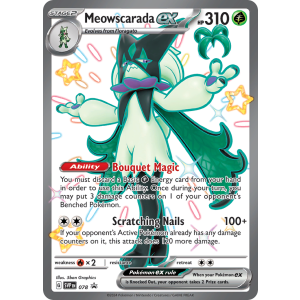 Promo Meowscarada ex 78/102 Pokemon TCG Scarlet & Violet Scarlet & Violet Black Star Promos