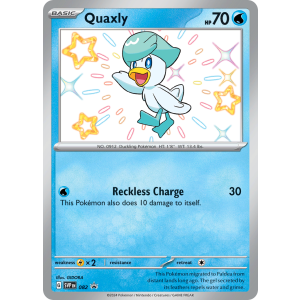 Promo Quaxly 82/102 Pokemon TCG Scarlet & Violet Scarlet & Violet Black Star Promos