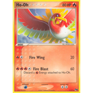 Ho-Oh 1/17 Pokemon TCG POP POP Series 5