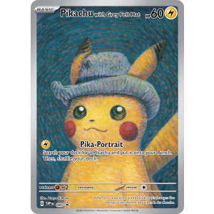 Promo Pikachu with Grey Felt Hat 85/102 Pokemon TCG Scarlet & Violet Scarlet & Violet Black Star Promos